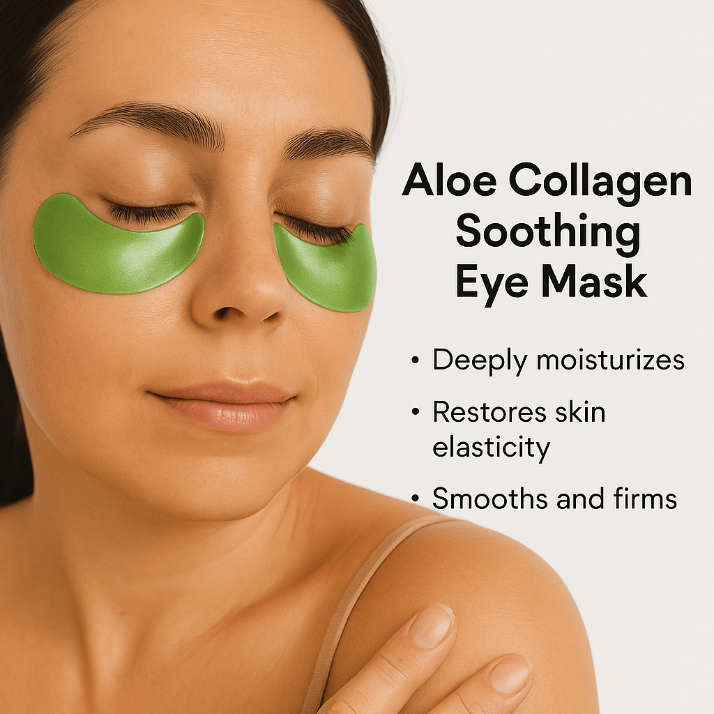 Aloe Vera Eye Masks – Dark Circle & Puffiness Solution (60 Pcs)