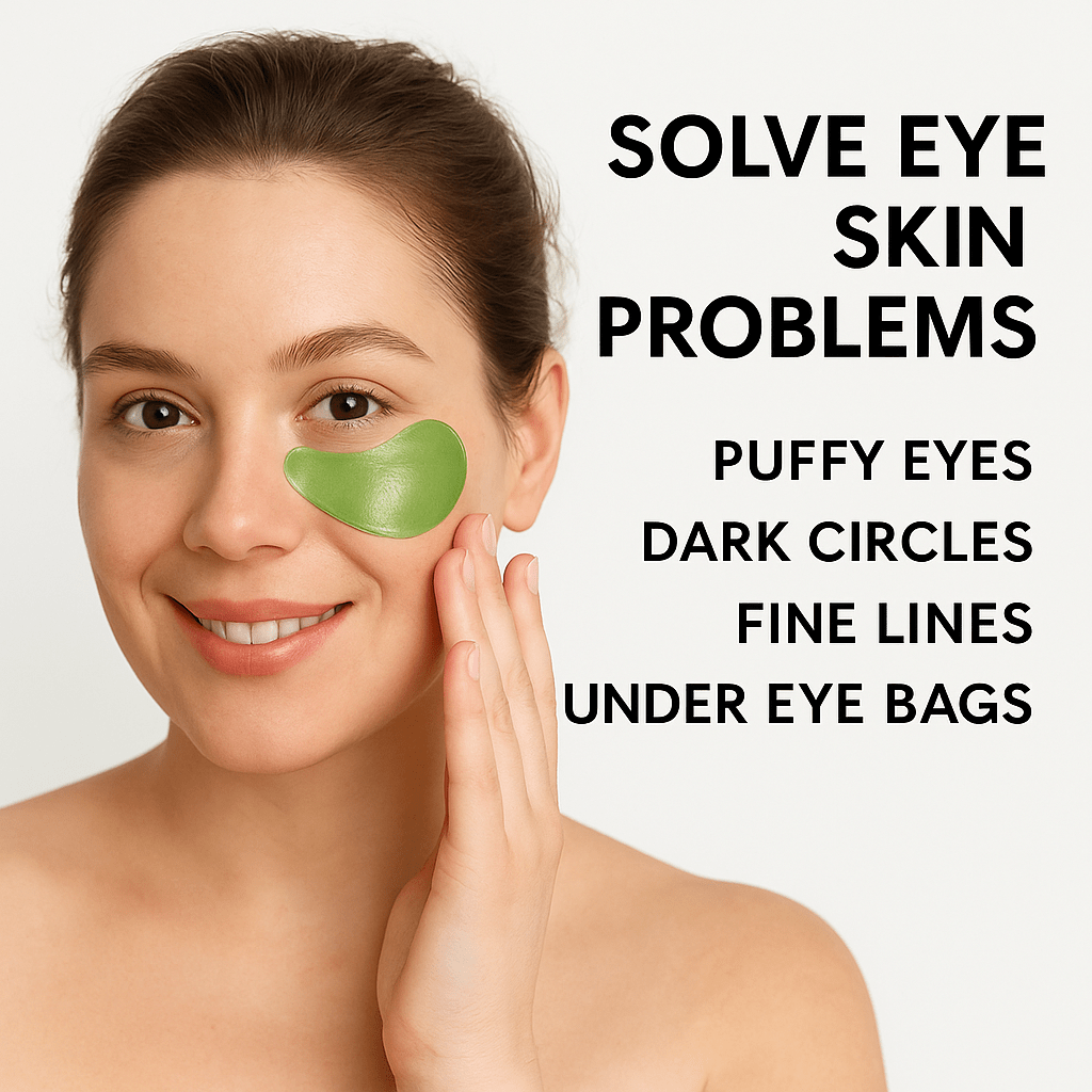 Aloe Vera Eye Masks – Dark Circle & Puffiness Solution (60 Pcs)
