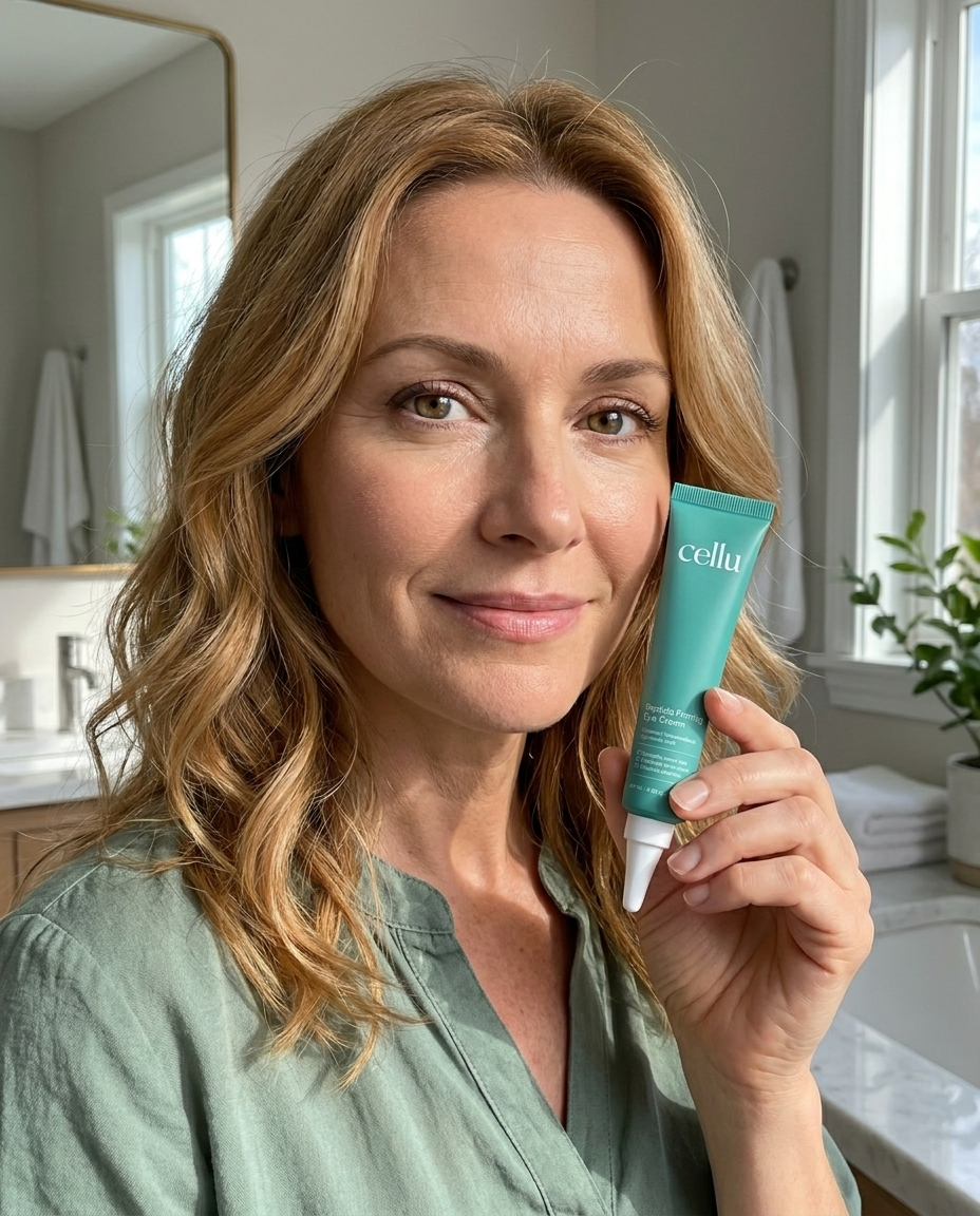 Helen T. with Cellu tube